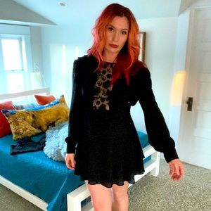 For Love & Lemons date-night dress.